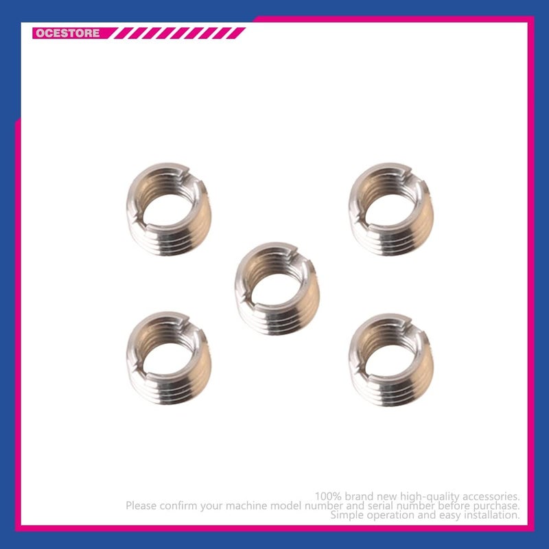 OCESTORE 5Pcs Thread Reducers M8 Male 8MM to M6 Female 6MM with Slot Thread Reducers Adapters - Image 4
